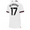 Manchester City Kevin De Bruyne #17 Bortatröja Dam 2023-24 Korta ärmar